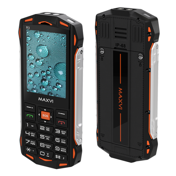 Купить Мобильный телефон Maxvi R3 orange